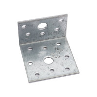 Уголок ALBERTS оцинкованный, 40x60x60х2.5 мм 334369