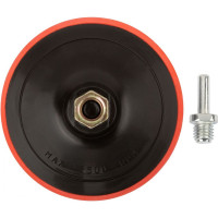 Диск полировочный (125 мм, гайка М14+переходник для дрели) FIT IT 39613