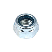 Самоконтрящаяся гайка Стройбат DIN 985 М12 белый цинк 25 шт 013071