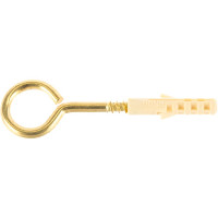 Петля-шуруп ЕВРОПАРТНЕР латунир. L30 х d5 x O14 мм 1 шт. 13 4831 1