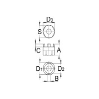 Съемник звездочки Unior для Suntour 616064