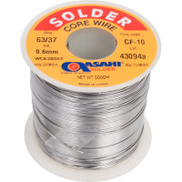 Припой (0.6 мм, 0.5 кг, Sn63/Pb37, CF10, флюс RA) ASAHI 00-00000297