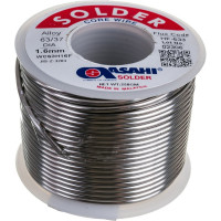 Припой (1.6 мм, 0.25 кг, Sn63/Pb37, HF533, флюс безотм. RMA) ASAHI 00-00001438