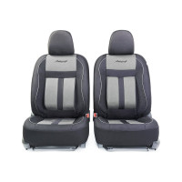 Получехлы на передние сиденья AUTOPROFI CUSHION COMFORT CUS-0405 BK/GY