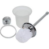 Туалетный ершик с держателем Savol хром S-007094 23111