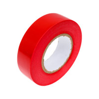 Изолента General Lighting Systems ПВХ GIT-15-19-20-R 0,15х19мм, 20м, красная 1/10/200 475028