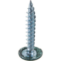 Саморезы с пресс-шайбой Госкреп 4.2х25 мм, зеленые, RAL6005, 20 шт. 1-0017390