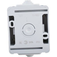 Переключатель ЭРА Эксперт, 11160303, IP65, 10АХ250В, ОУ, серый, 10 Б0035975