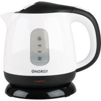 Чайник Energy E-275 1 л, диск/пластик, бело-черный, 164094