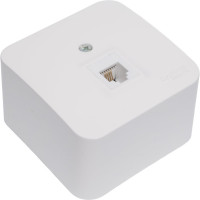 Телефонная розетка Systeme Electric BLANCA, О/У, RJ11, молочный BLNIA011002