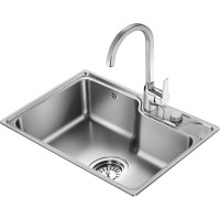 Врезная кухонная мойка Oulin OL-CS210S