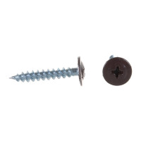 Саморезы с пресс-шайбой Госкреп 4,2х25мм коричневые RAL8017  20 шт., подвес 1-0017400