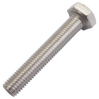 Болты КРЕП-КОМП с полной резьбой нержавеющие DIN933 А2 10х 60 50 шт бпн1060