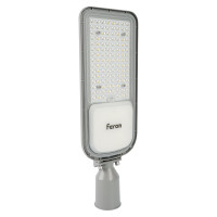 Уличный светодиодный светильник FERON 125LED*100W AC230V 50Hz цвет серый IP65, SP3050 41268