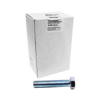 Болт с шестигранной головкой Крепежная техника полная резьба, DIN 933 558, 16х80, цинк, 15 шт. 493572 БК