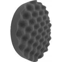 Полировальник поролоновый на липучке чёрный, рифлёный (2 шт; 150х25 мм) RoxelPro 225455