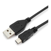Кабель Гарнизон USB 2.0 A(M) - mini-B(M) 5P, 1.8м, пакет GCC-USB2-AM5P-1.8M