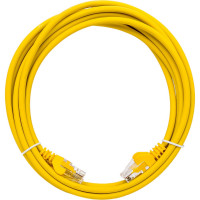 Патч-корд LANMASTER RJ45 - RJ45, 4 пары, UTP, категория 5е, 3 м, желтый LAN-PC45/U5E-3.0-YL