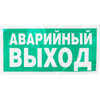 Указатель аварийного выхода Стандарт Знак Е23 150x300 мм, пленка ПП 00-00024455