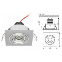 Точечный светодиодный светильник KANLUX CALLINA DL-POWER LED/ 8730