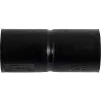Соединительная муфта для труб Экопласт MAG25 D25мм, цвет черный 42525BL