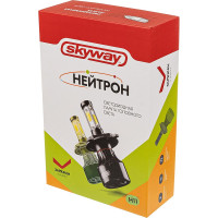 Автолампа-LED аналог ксенона SKYWAY H11x7 12/24V 28W 6000K 4000Lm 1-конт радиатор + вентилятор охл S08701008