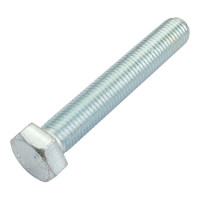 Болт Стройбат DIN 933 М16x100 белый цинк 2 шт 306450