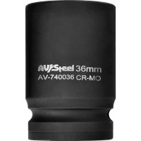 Головка ударная шестигранная (36 мм; 1DR) AV Steel AV-740036