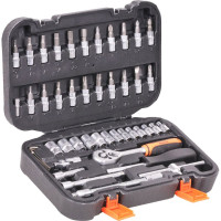 Набор торцевых головок АвтоDело 1/4" DR 46 предметов 39946 13702