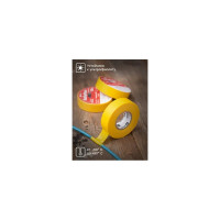 Изолента ПВХ EKF желтая 19мм, 20м, серии SafeFlex, 10 шт. plc-iz-sf-y
