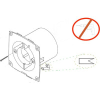 Вентилятор MTG A120XS-H гигротаймер + клапан 29509B