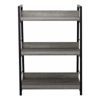 Стеллаж на металлокаркасе BRABIX LOFT SH-002 600х350х845 мм, цвет дуб антик 641232
