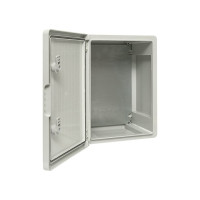 Бокс с монтажной платой EKF PROxima, 400х300х220мм IP65, пластиковый PB65MP004