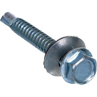 Кровельный саморез с шайбой Kenner EPDM, цинк, 6.3x51, 100 шт. ск6351ф