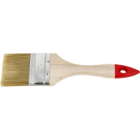 Плоская кисть HARDY 60 мм, серия 30 2.5", натуральная светлая щетина 0200-300025