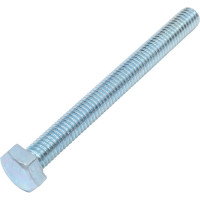 Болт Стройметиз М6х60 DIN 933, класс прочности 8.8, цинк уп. 3 шт 3021301