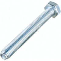 Болт Стройметиз М8х60 DIN 933, класс прочности 8.8, цинк уп. 2 шт 3021691