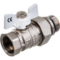 Шаровой кран IVANCI Stable с разъемным соединением и стопорным кольцом, внутр.-наруж. рез.3/4 IVC.101227.N.24