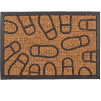 Кокосовый коврик SUNSTEP Следы 40х60 см 32-081