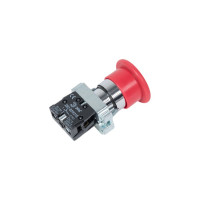 Кнопка управления ЭРА LAY5-BC42 Грибок, красная, 1р, 20/200/3200 Б0045643