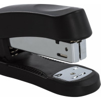 Степлер №24/6, 26/6 BRAUBERG Standard+, до 30 листов, черный, 228608