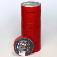 Изолента Pro line 0.15 мм 19/20 красная 6778