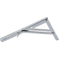 Складной кронштейн для полок MFK-TORG 300х155мм хром SB-53 К-53-300х155-ХРОМ