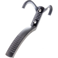 Крючок мебельный трехрожковый Kerron матовый хром KR-0071-SC
