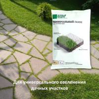 Неприхотливая смесь для загородного озеленения Зеленый квадрат УНИВЕРСАЛЬНЫЙ 1 кг, 4607160331157