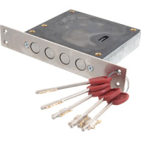 Врезной замок ГАРДИАН 4001 Т-5кл QUATTRO прав. 23741