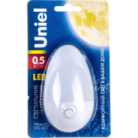 Светодиодный светильник-ночник Uniel DTL-303-Овал/White/3LED/0.5W 2743
