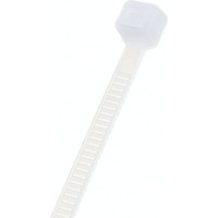 Хомут стяжка нейлоновая SUPRLAN 3,6х200мм белая /100pcs/ 06-1023