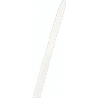 Хомут стяжка нейлоновая SUPRLAN 3,6х350мм белая /100pcs/ 06-1026