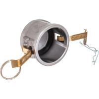Камлок соединение типа DC (2"; заглушка для ниппеля; алюминий) TITAN LOCK TL200DCAL